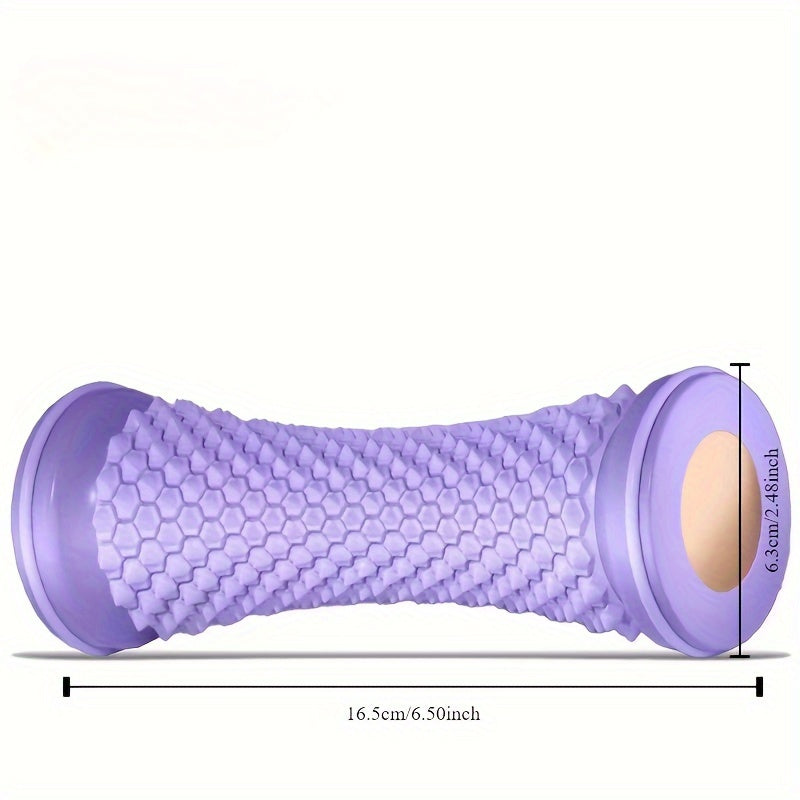 1 dona PVC oyoq massajchisi mushaklarni bo'shatuvchi, yoga, kamon qo'llab-quvvatlash va uyda mashq qilish uchun.