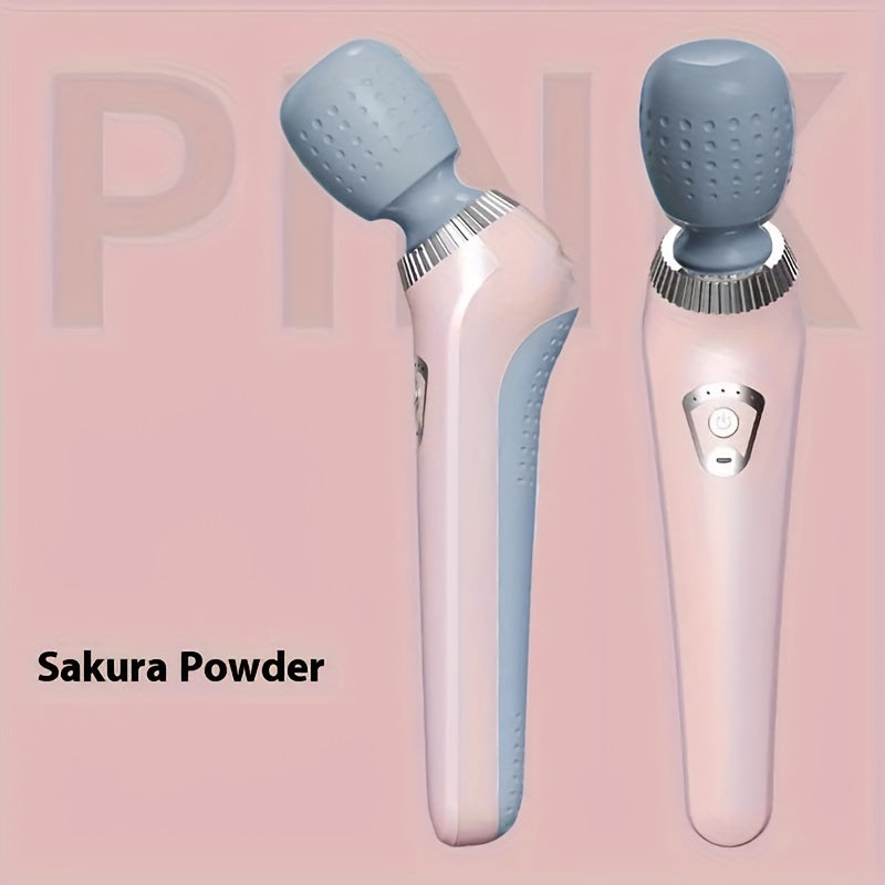 Portable Handheld Massager Deep Tissue Vibration Rechargeable for Neck Back Legs