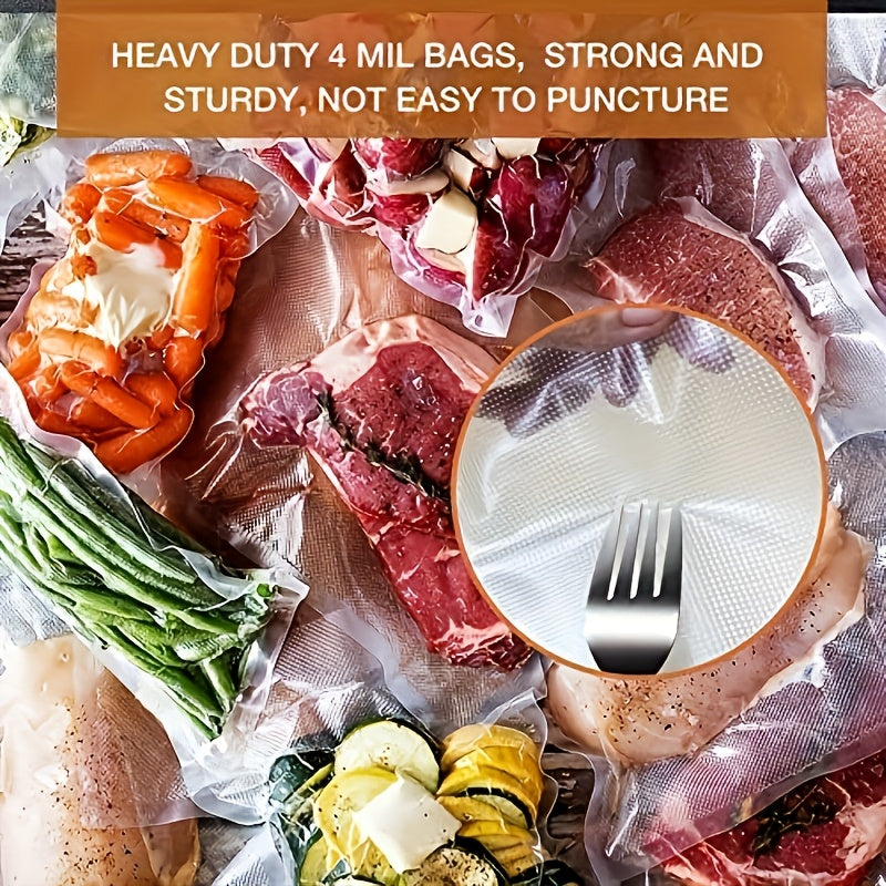 Vacuum Sealed Food Storage Bags 27.94x40.64 cm BPA-Free Pack of 100