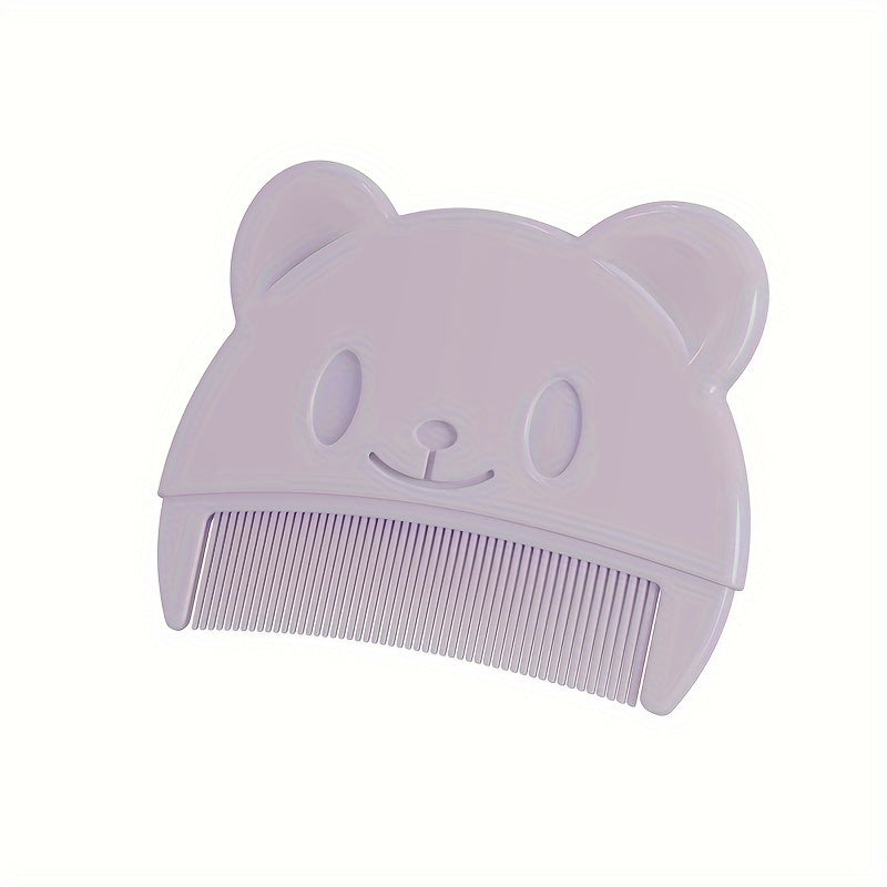 Kids Hair Comb for Children, Bear-Shaped, Gentle on Scalp, Multiple Colors