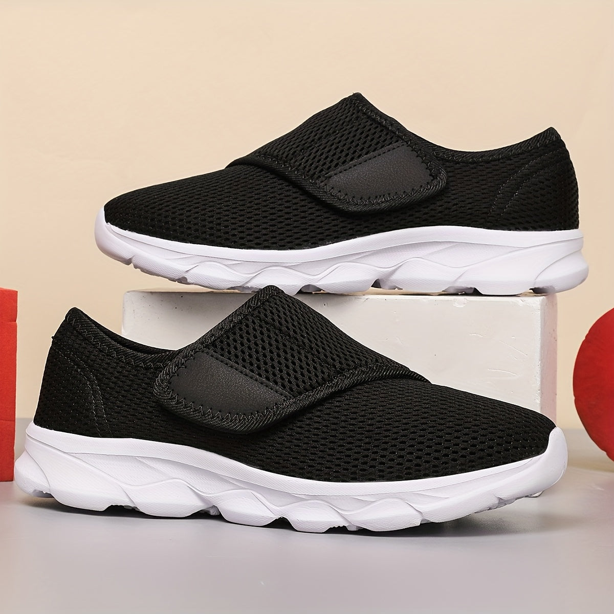 Women's Orthopedic Breathable Walking Shoes Wide Feet Swollen Feet Adjustable Straps