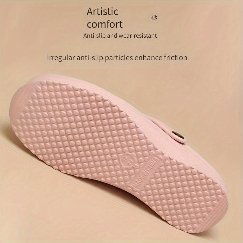 Women's EVA Non-Slip Surgical Work Shoes with Air Holes and Open Toe