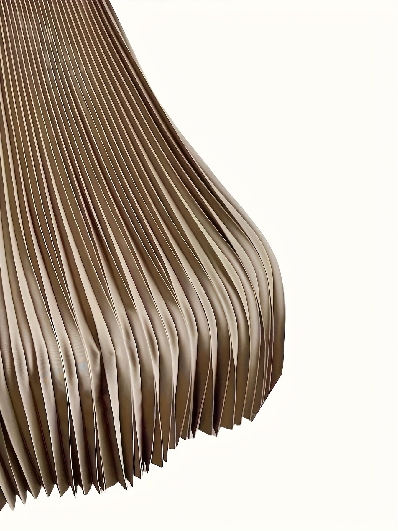 Women's Green Satin Pleated Maxi Skirt High-Waisted Flowing Spring Summer Fall