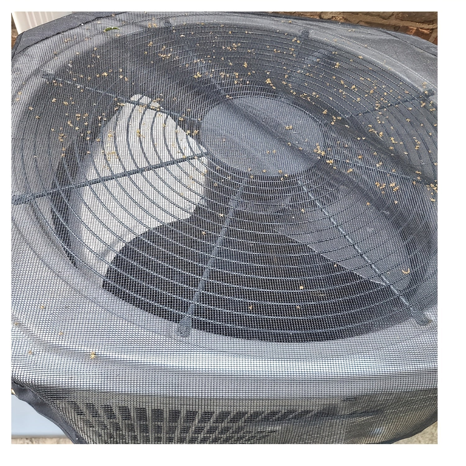 Resin Mesh Outdoor Air Conditioner Cover for AC Unit Protection, Weatherproof, Durable