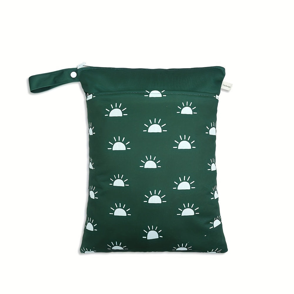 Waterproof Diaper Bag for Wet and Dry Cloth Diapers for Travel Beach Pool Gym