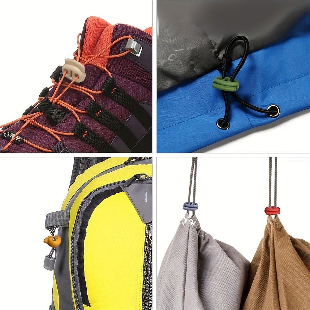 10PCS Colorful Needle Stoppers Set for Knitting and Crochet Accessories