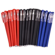 10-Piece Gel Pen Set for Students Office School Includes Red Black Water Carbon
