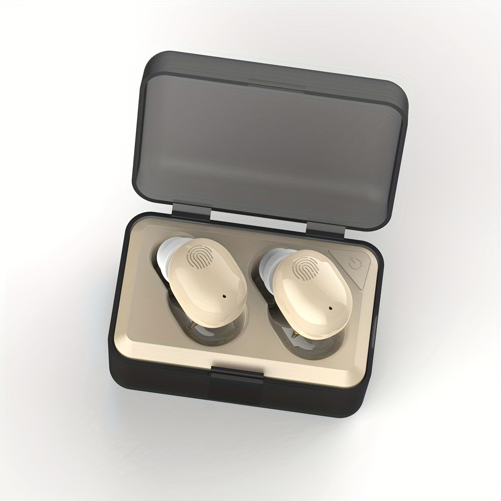 audífonos recargables para personas mayores con carga USB, sonido mejorado, diseño ligero