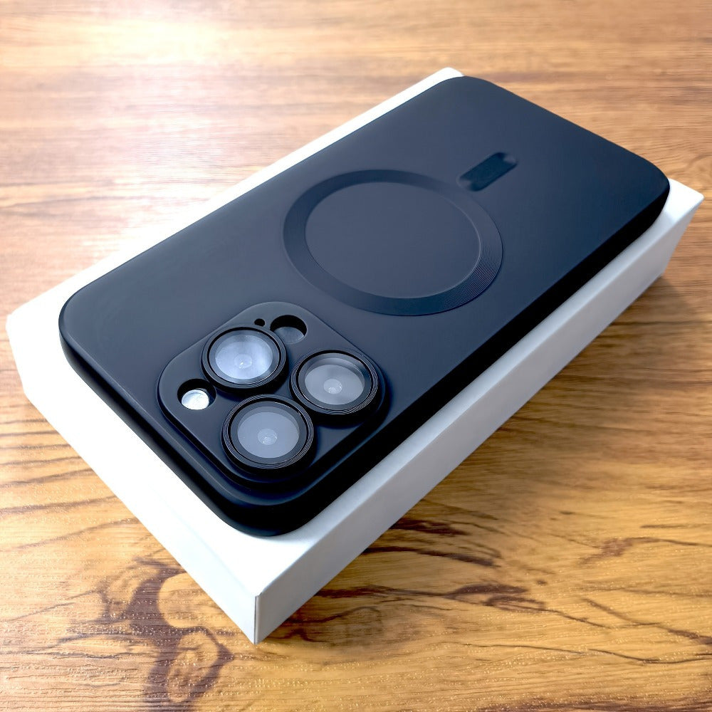 Matte TPU Phone Case for iPhone 11 Pro Max and Later Models with Lens Protection