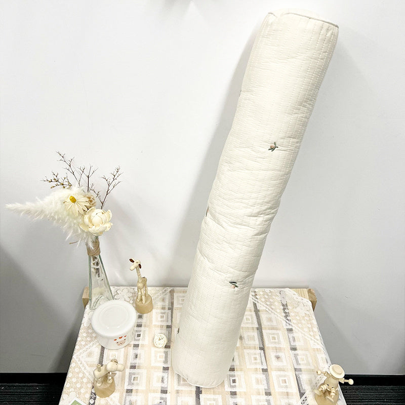 Embroidered Quilted Kissing Pillow Bedside Safety Charm Decorative Pillow for Christmas or Halloween