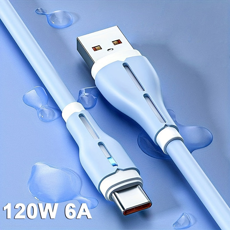 Fast Charging USB C Cable for Mobile Phones Data Transfer High-Speed Durable