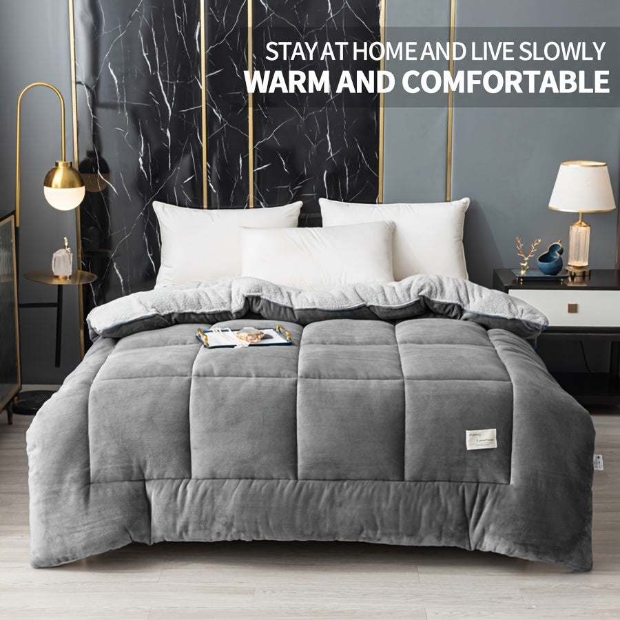 Double-Sided Velvet Bedding Thick Milk Velvet Warm for Winter Single or Double Bed