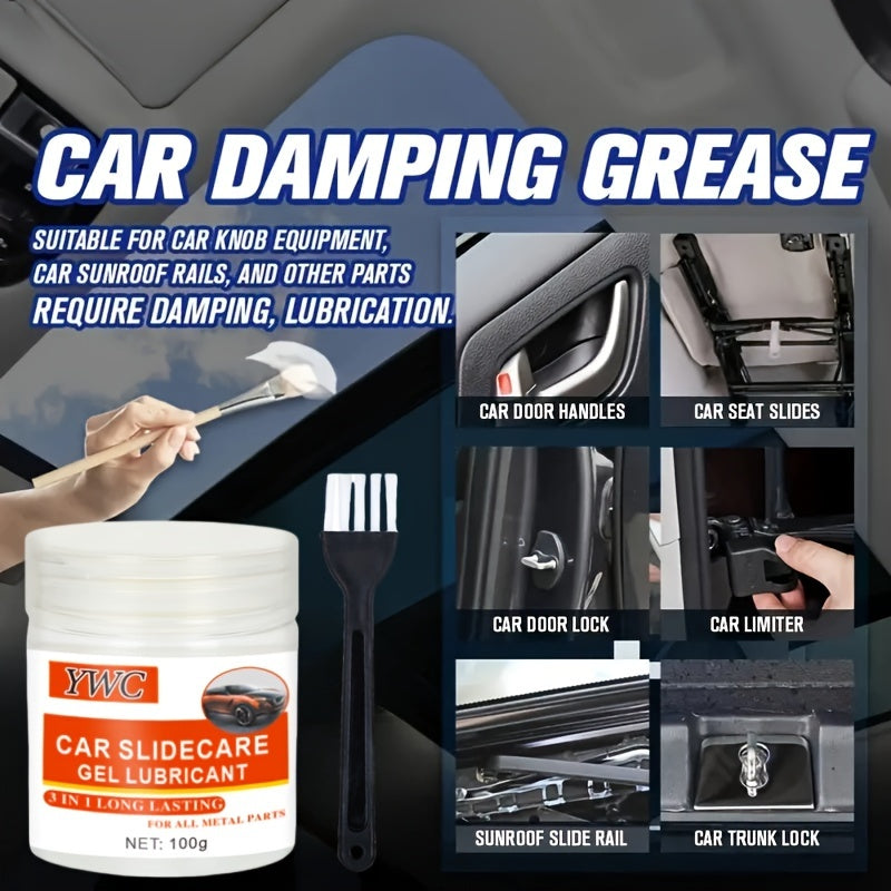 Automotive Grease for Sunroof Tracks Hinges Window Seal Lubricant 1 Piece