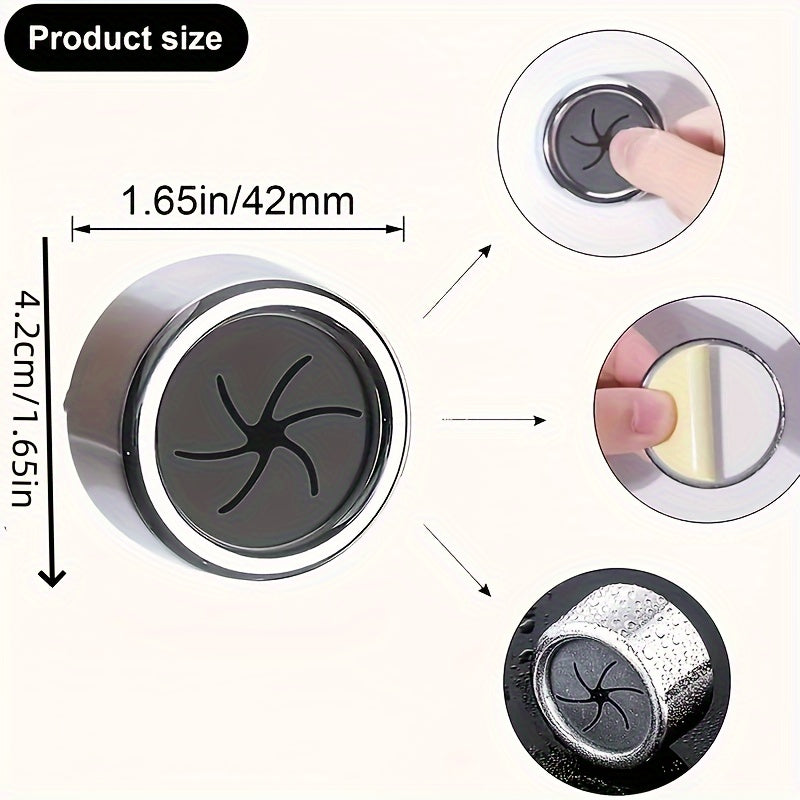 Set of 4 Bathroom Hooks for Towels, Wall-Mounted, Rust-Resistant, Easy Install