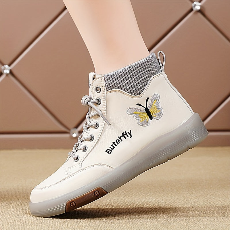 Women's Casual Ankle Boots Leather Versatile Comfortable