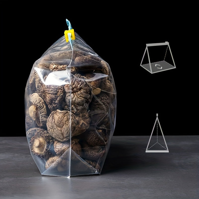 Vacuum Food Storage Bag with Zipper Seal for Refrigerator and Freezer