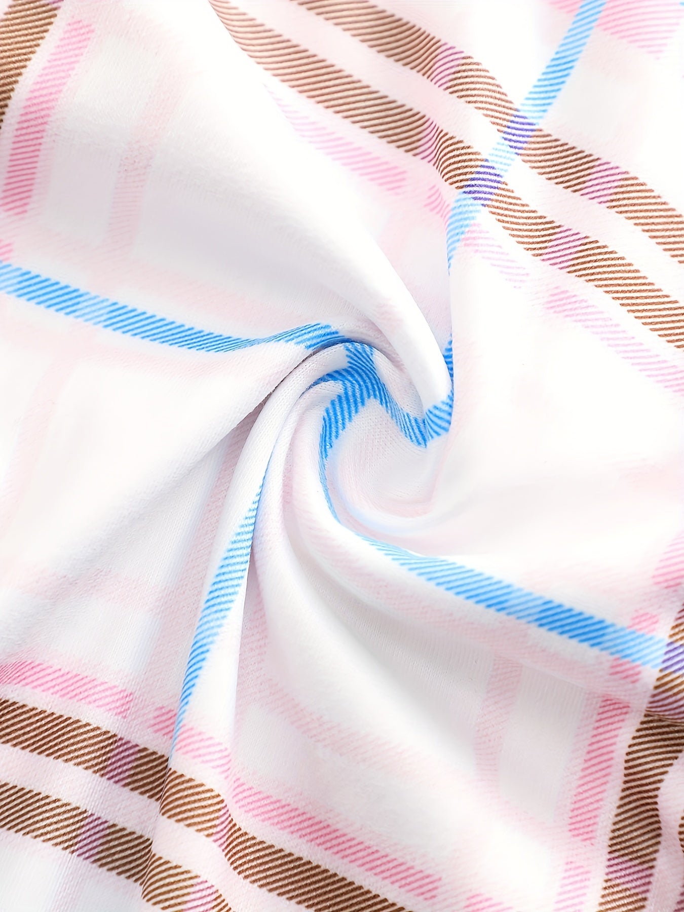 Women's Plaid Lounge Shorts with Elastic Waist for Sleepwear and Loungewear