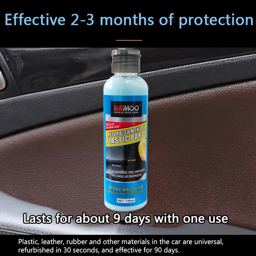 150g Car Plastic Restoration Paste for Bumpers and Trim White