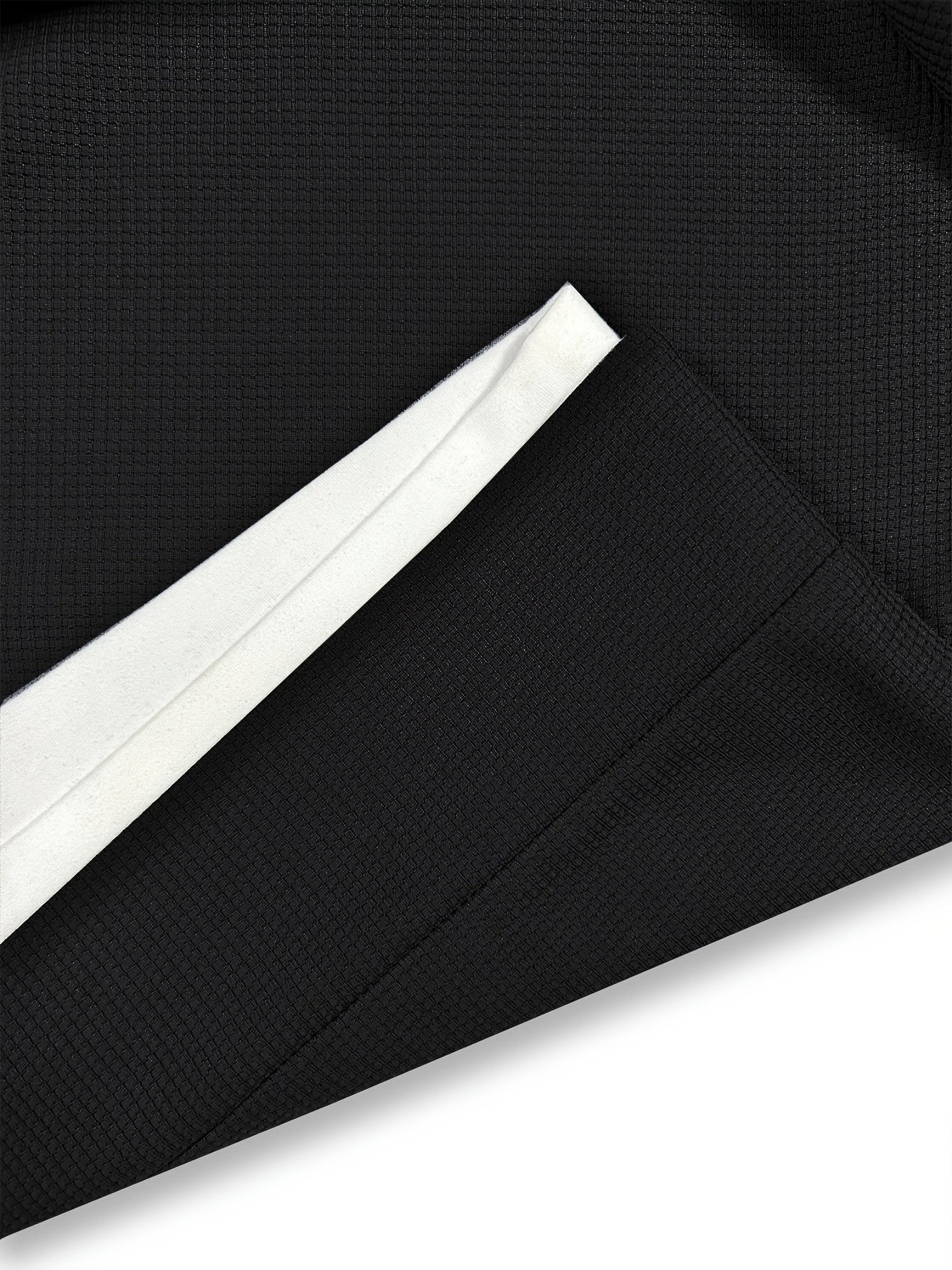 Men's Gray Waffle Knit Sweatsuit Set with Kindergarten Patch Matching Joggers Crew Neck Elastic Waist and Ankle Cuffs