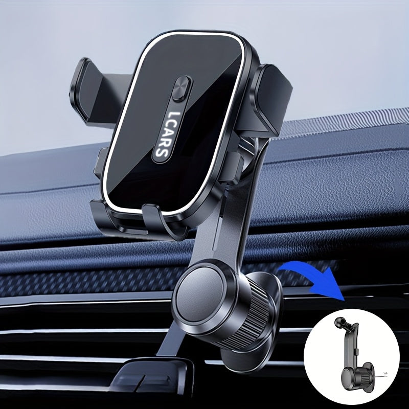 Universal ABS Dashboard Phone Mount Anti-Shake Support Bracket for Auto Navigation