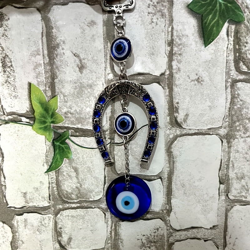 Blue Eye Jewelry Devil's Eye Pendant for Car Home Decoration Keychain Gift