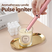 Electric Windproof Rechargeable Candle and Grill Lighter for Kitchen Camping