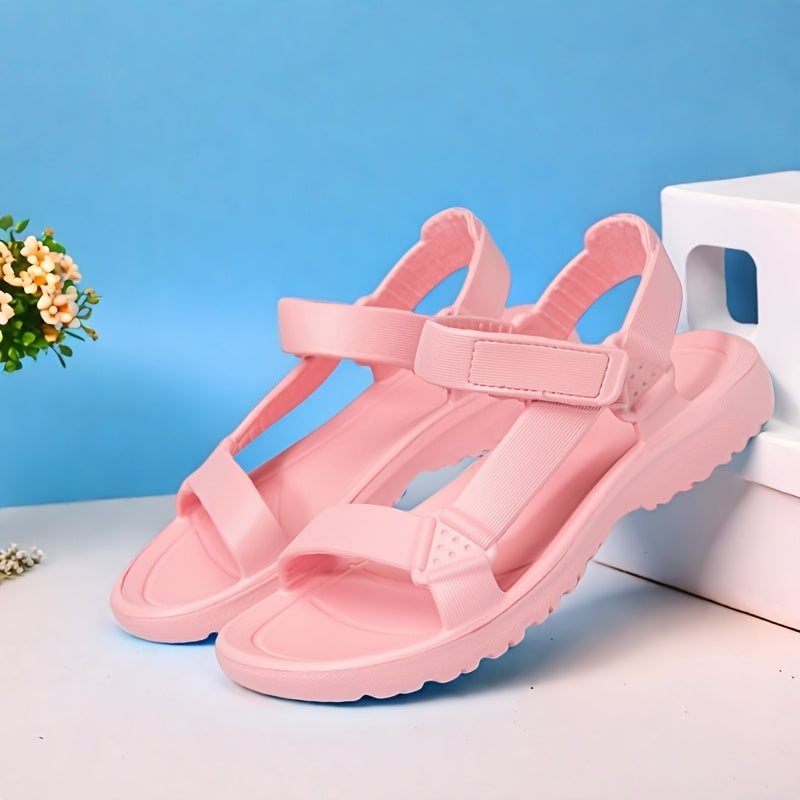 Women's EVA Slide Sandals with Adjustable Ankle Strap Open Toe Multiple Colors