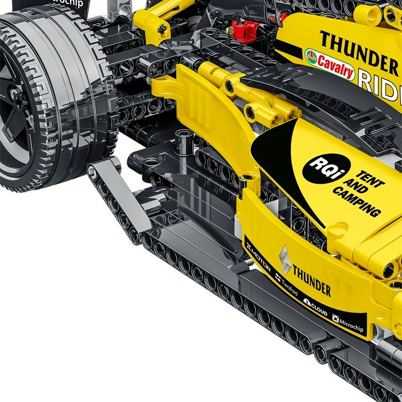 Educational Building Blocks for Formula and Supercar Models for Boys Age 6+