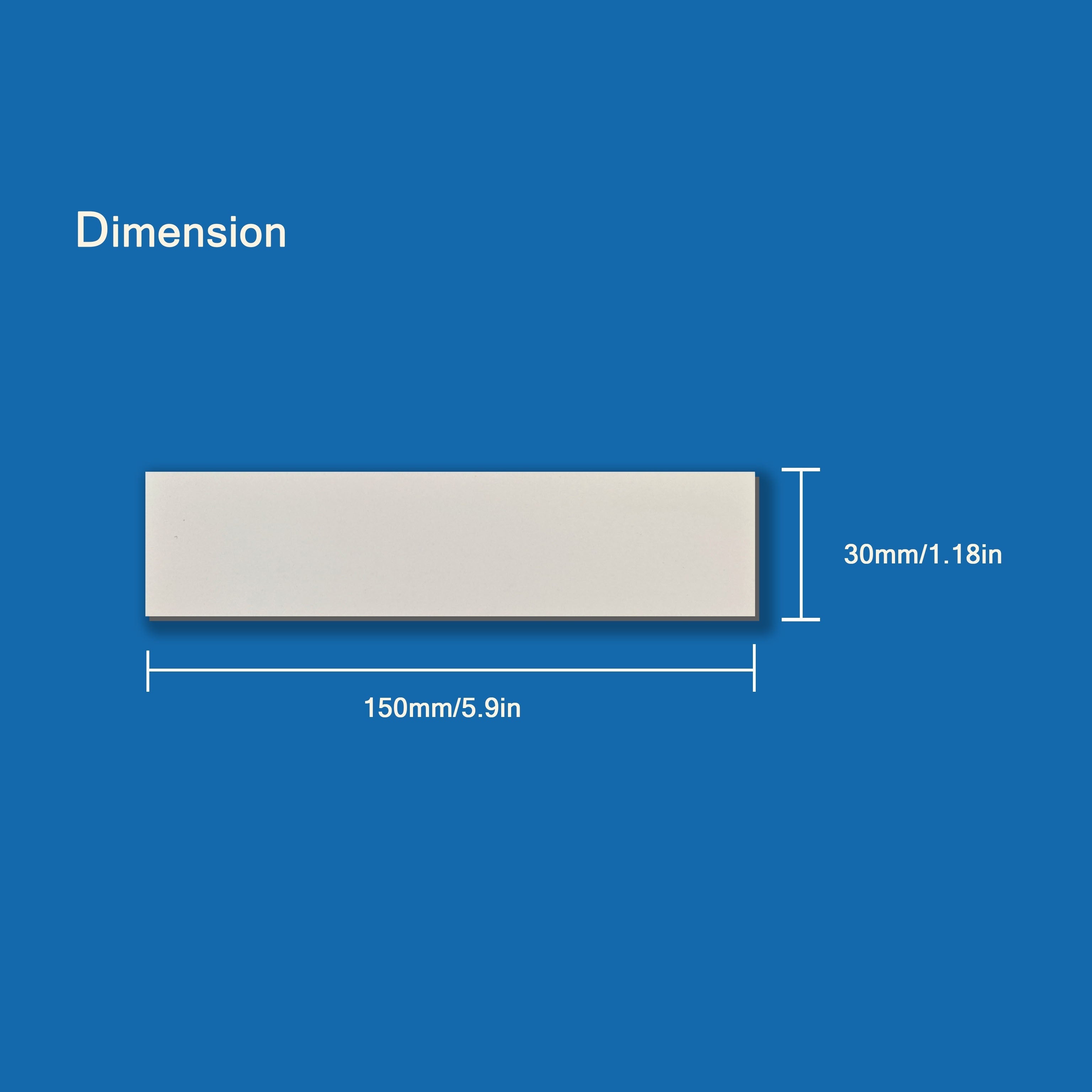 Set of 10 Pairs Rug Grippers Tape Non-Slip Washable Adhesive for Indoor Use