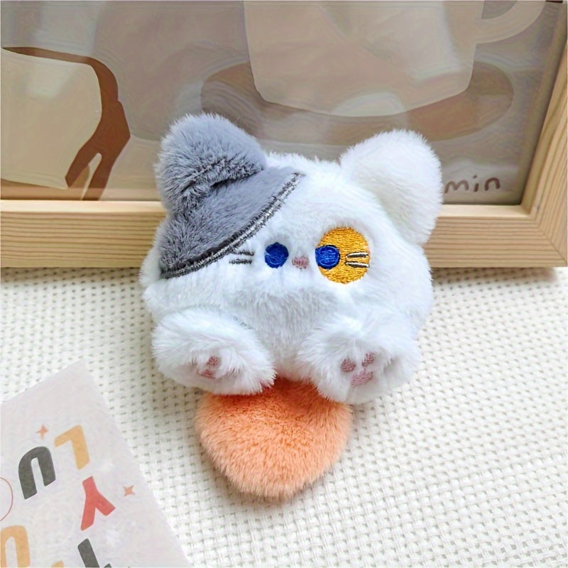 Durable Plush Cartoon Cat Dog and Cat Chew Toy for All Sizes