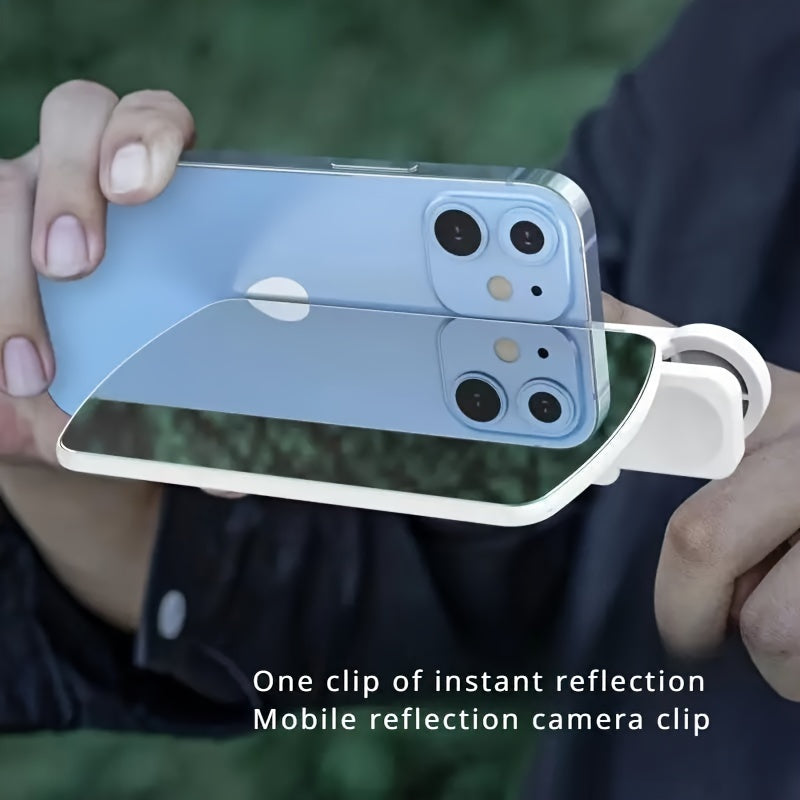 Reflective Shooting Clip for Mobile Phones Outdoor Travel Photography Selfie Lens