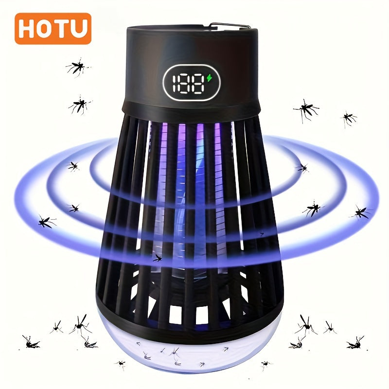 Электрическая лампа-убийца комаров USB перезаряжаемая уничтожитель насекомых для помещений и улицы