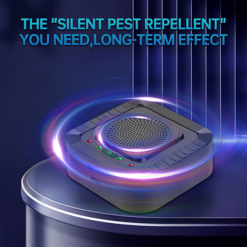 Dispositivo repelente de insectos eléctrico ultrasónico de 1/2 piezas para hogar, oficina y cocina