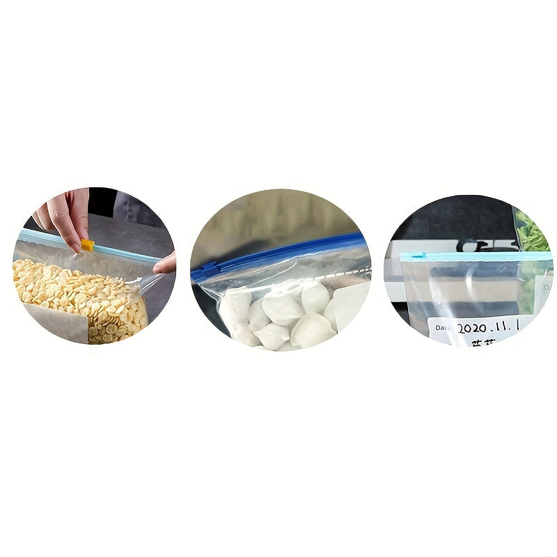 Airtight Refrigerator Storage Bag with Zipper Lock for Food Preservation