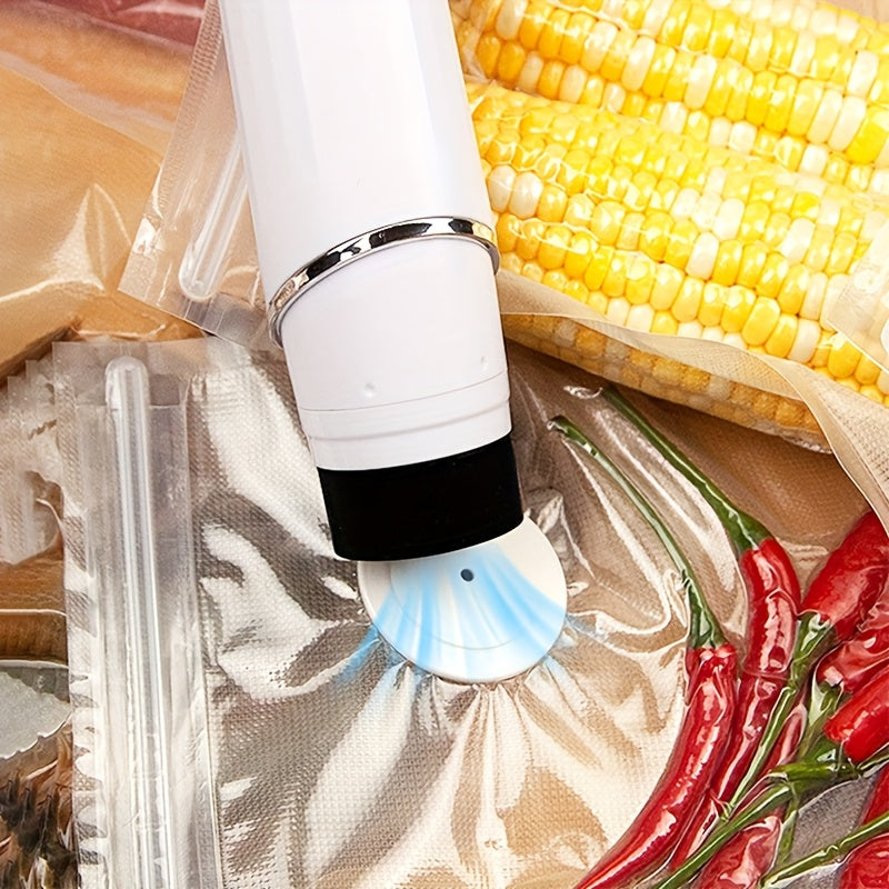 Qo‘l bilan ishlaydigan Elektron Aqlli Qopqoqni Yopish uchun USB zaryadlash va 80Kpa tortish kuchi bilan oziq-ovqatni saqlash uchun vakuum yopishtiruvchi