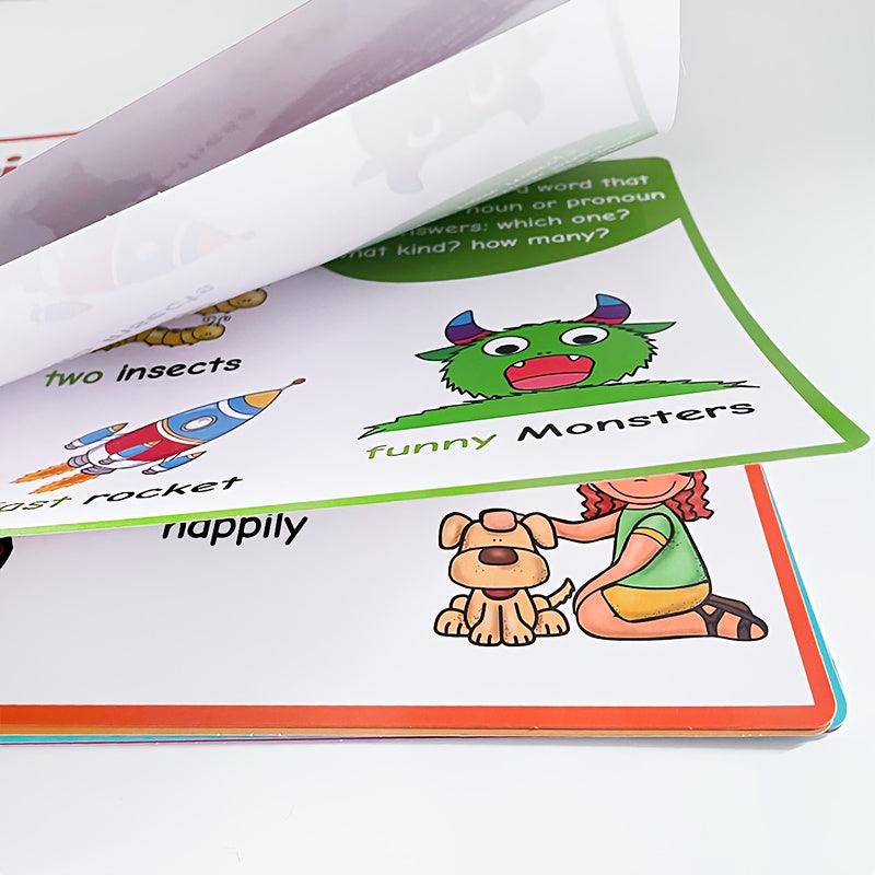 Educational A4 Posters for English Grammar and Parts of Speech