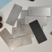 Oshxona pichog'ini sharpen qilish to'plami, olmos bilan qirqish pad va tormozsiz asos bilan