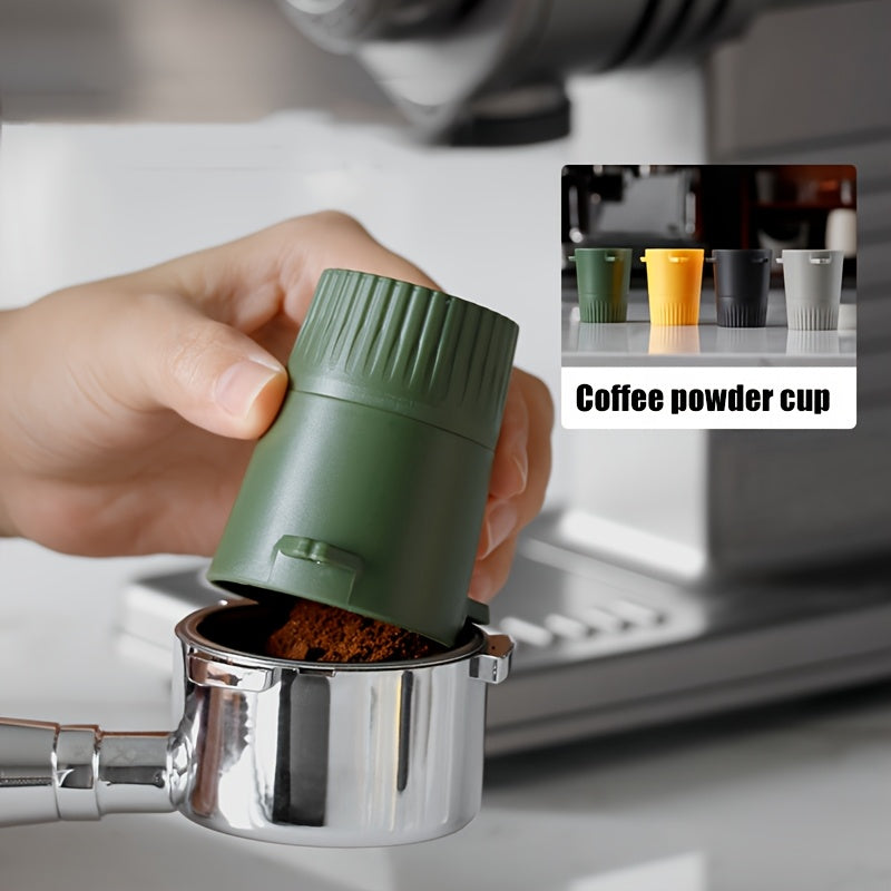 Durable ABS Coffee Powder Cup for Espresso Machines with Weighing and Aroma Functions