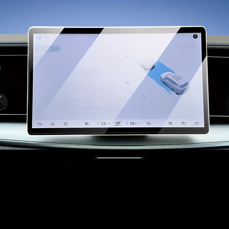2шт закаленное стекло защитное для автомобильной информационно-развлекательной системы 15,6 дюймов