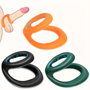 Men Silicone Penis Ring Sex Toy - 3 Colors, Male Enhancement, Stamina