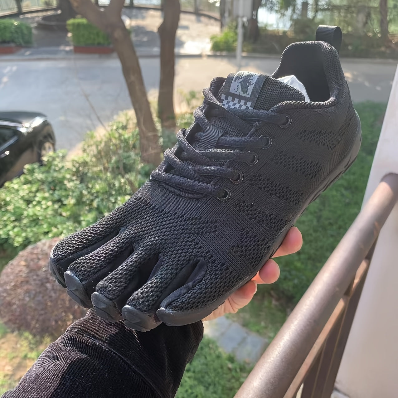 Men's Women's Lightweight Anti-Slip Five-Toe Athletic Shoes, Breathable, Cushioned, All-Season