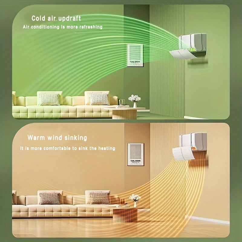 Telescopic Polypropylene Air Conditioner Deflector Shield Universal Home Office