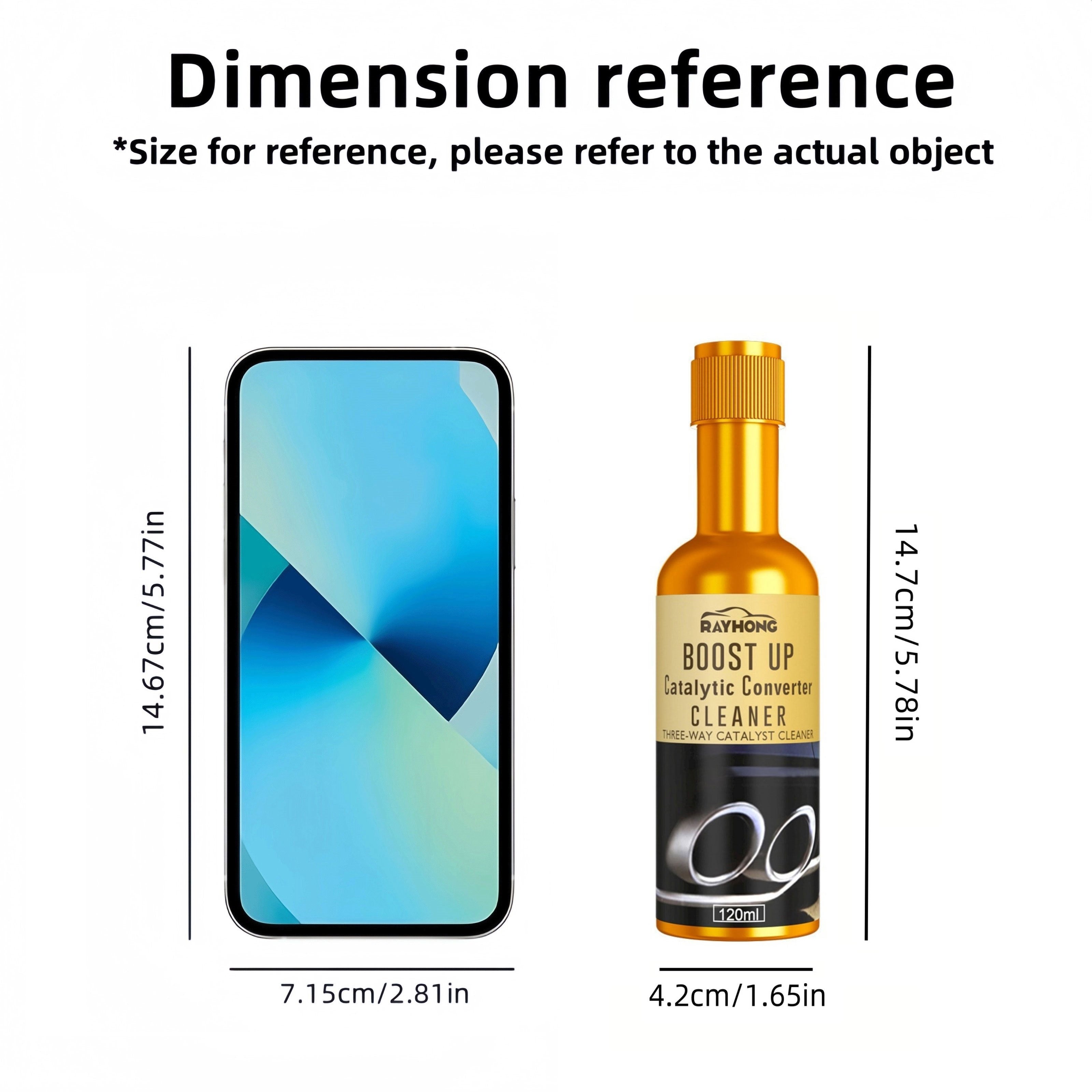 Mator va chiqindilarni olib tashlash uchun avtomobil katalitik konvertorini tozalash uchun suyuqlik