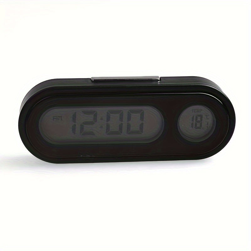 Raqamli Avtomobil Harorat Soati LED Yorqin Raqamli Soat Transport uchun