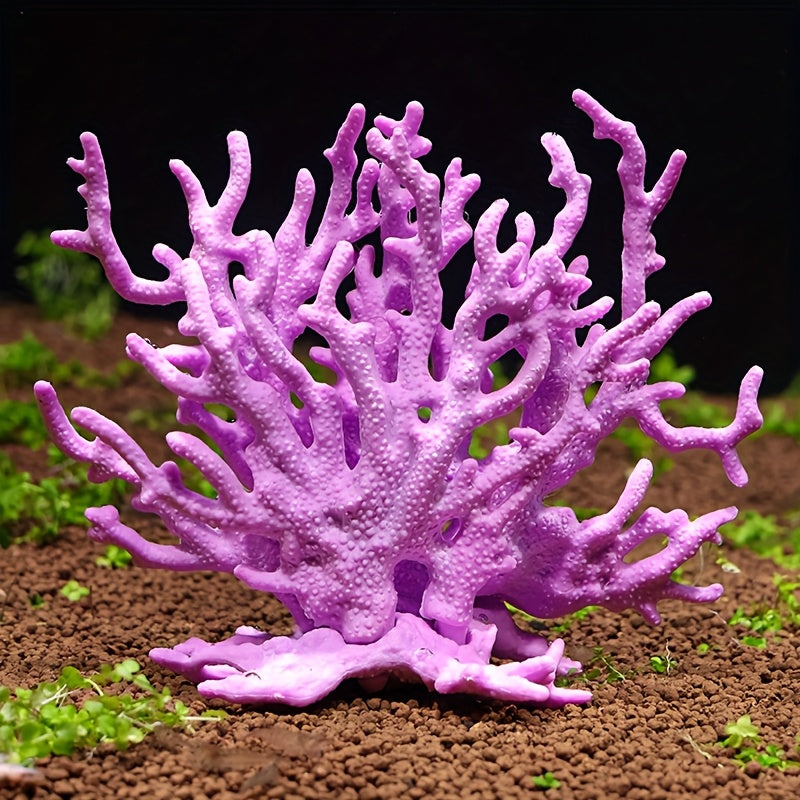 Imitation Coral Decoration for Aquarium and Living Room Fish Tank PVC