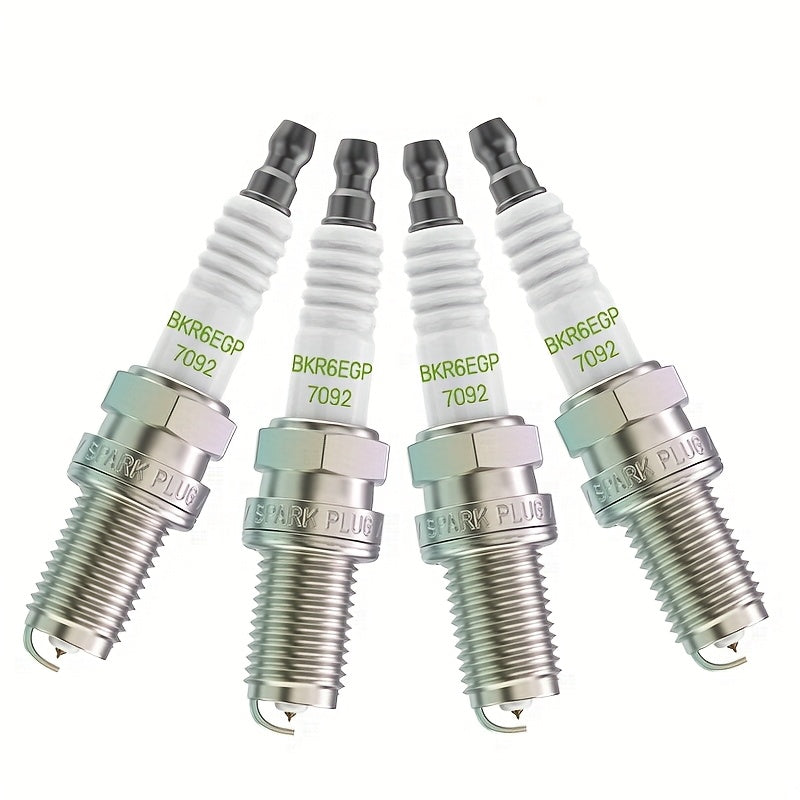 4pcs Spark Plugs Compatible With Various Car Models Replacement Auto Parts
