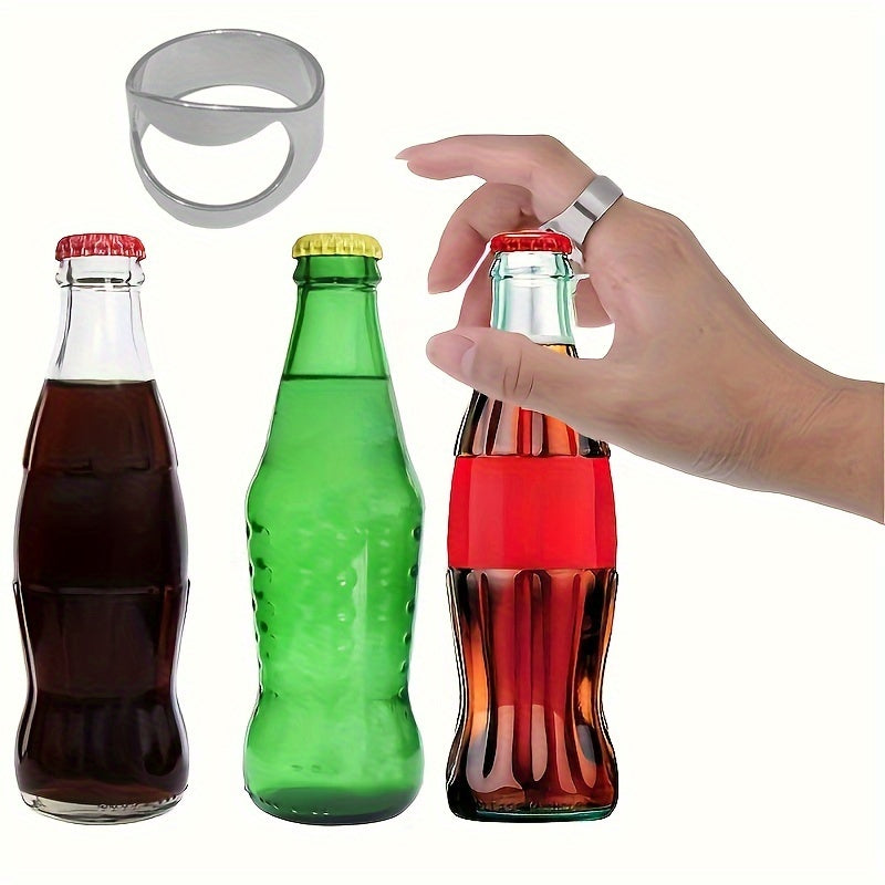 Stainless Steel Bottle Opener for Soda and Beer Bottles on the Go