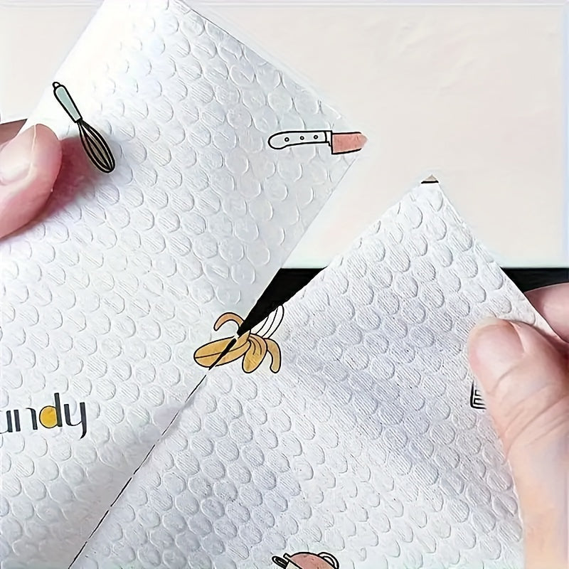 Ko'p maqsadli uy tozalash matolari - Quruq va nam tozalash uchun 400 ta bir martalik oshxona qog'oz sochiqlari. Zamonaviy uslubda, yengil, to'qimachilikdan tayyorlangan kvadrat sochiqlar, hammom, oshxona va hojatxona uchun.