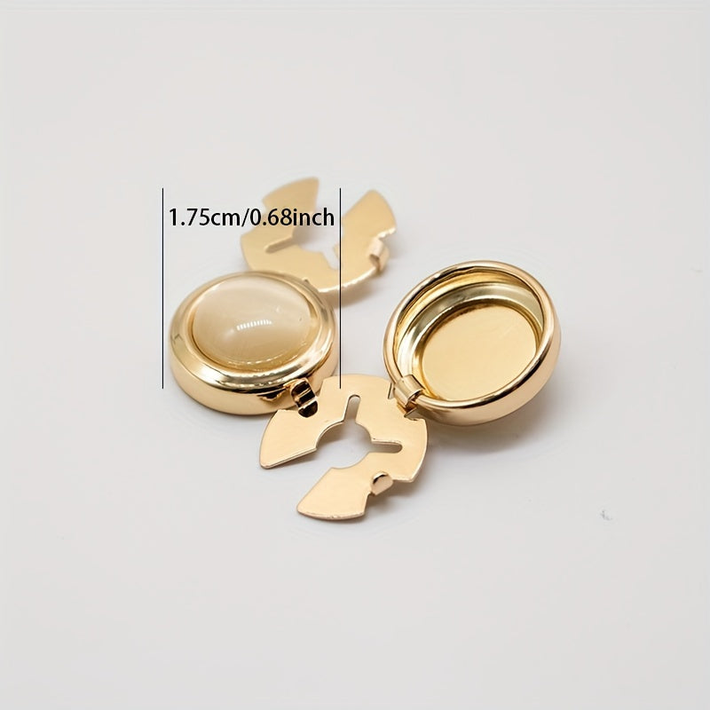 gemelos de plata unisex elegantes accesorios de moda para hombres y mujeres