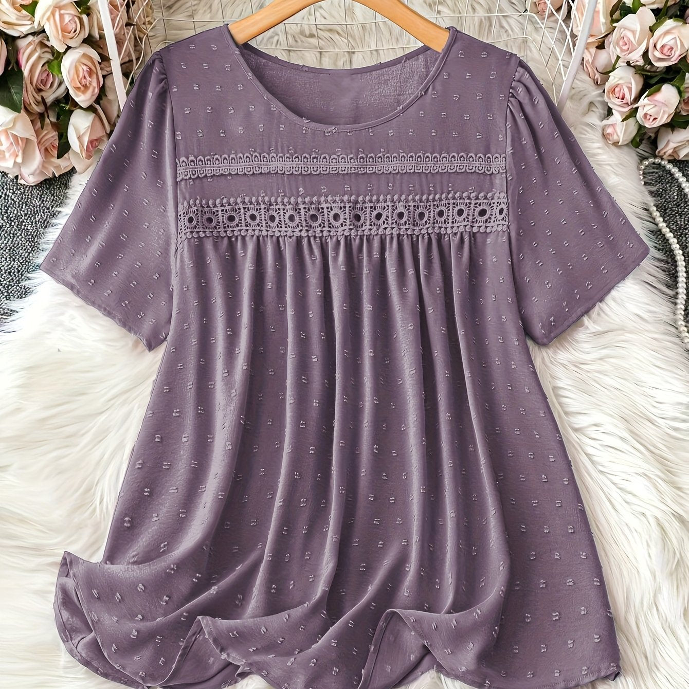 Plus o'lcham ayollar moda topi, kundalik, qulay, erkin fit